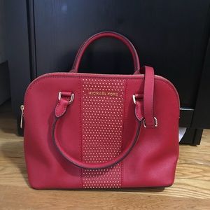 Michael Kors Cindy Sudded Dome Satchel
